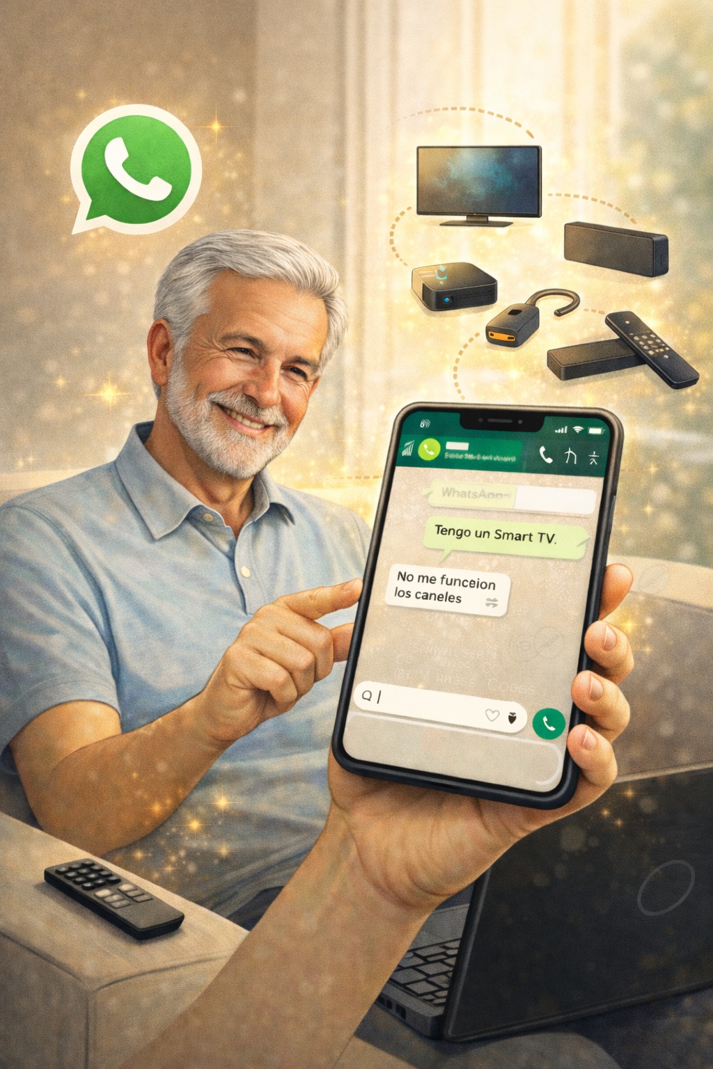 Soporte remoto para configurar IPTV paso a paso